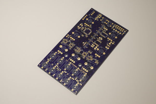 Plaits DIY synth PCB